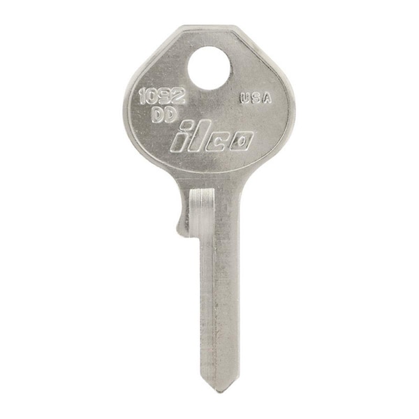 Hillman Traditional Key Padlock Universal Key Blank for Single Sided - Case of 10 5967856 - main